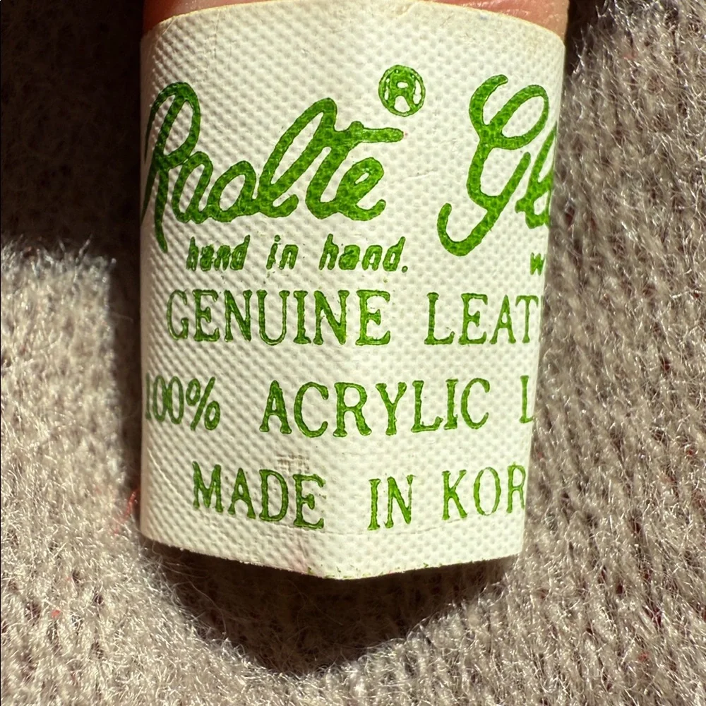 Van Raalte Gloves Suede Genuine Leather Fold Long Glove‎